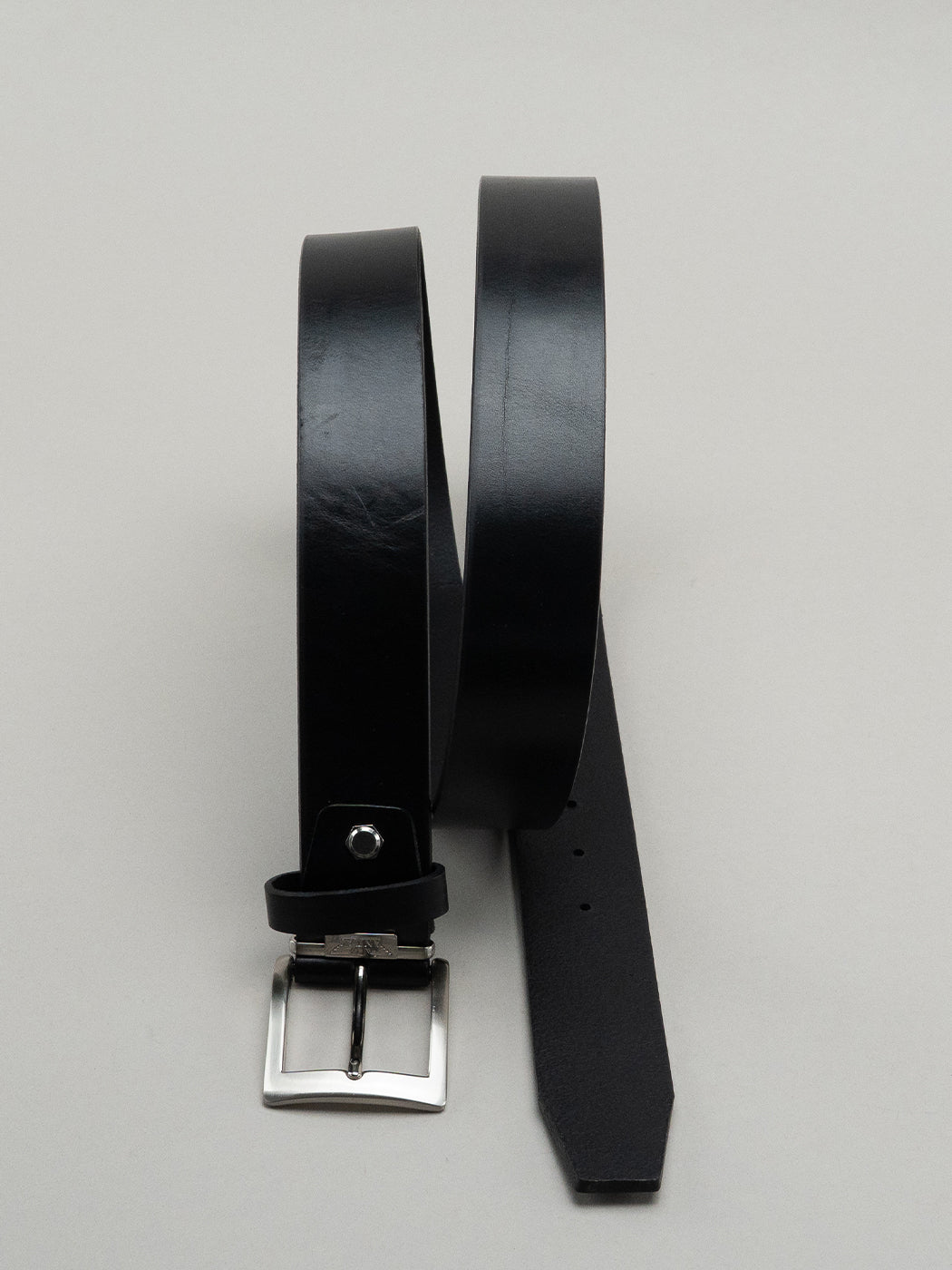 Italian Vachetta Belt - Black