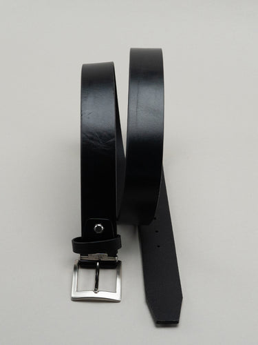 Italian Vachetta Belt - Black