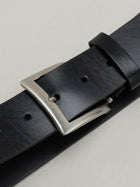 Italian Vachetta Belt - Black