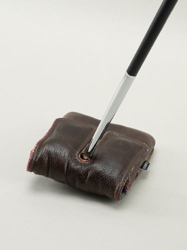 Dormie Chevron Cocoa Center Shafted Mallets