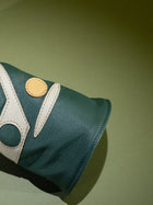 Tap-In Lite Fairway Can Cover lid with leather pull tab