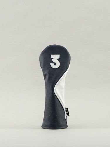 Navy & White Boomerang