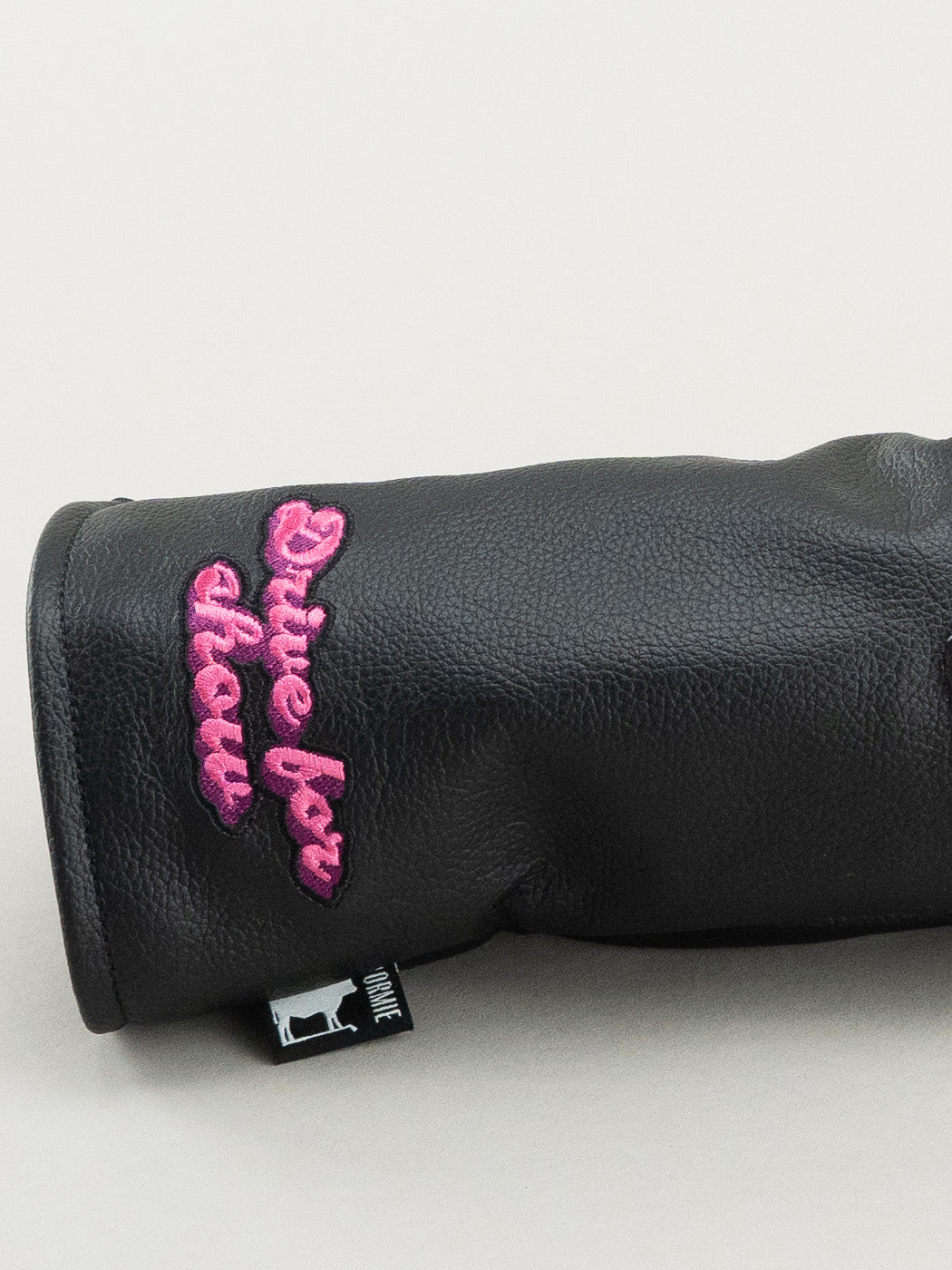 Lucky Pink Dice Driver Black