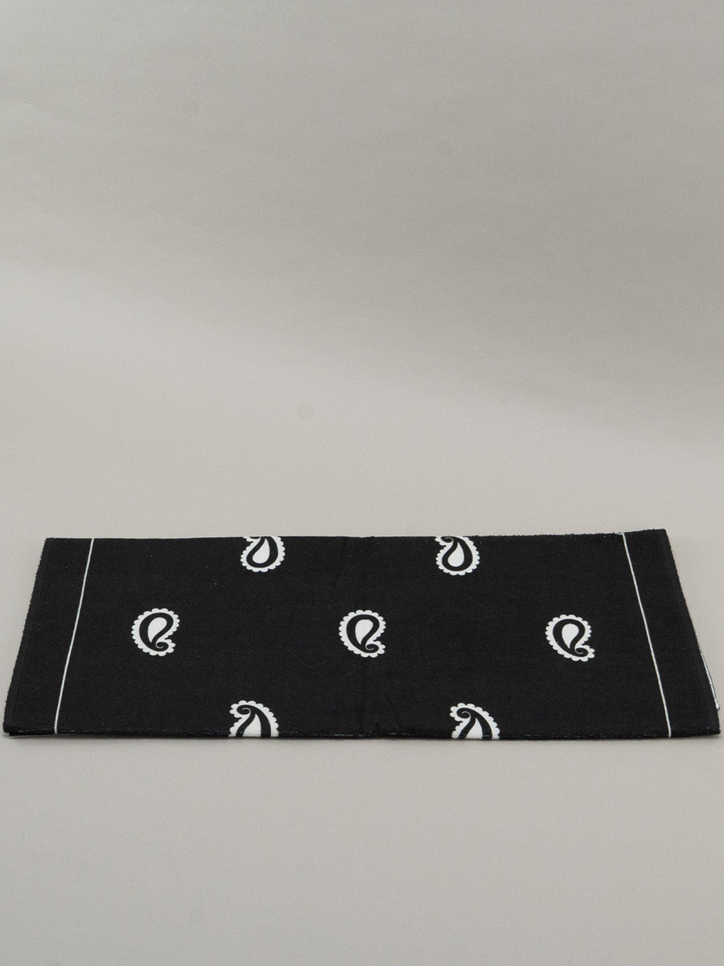 Paisley Towel - Black