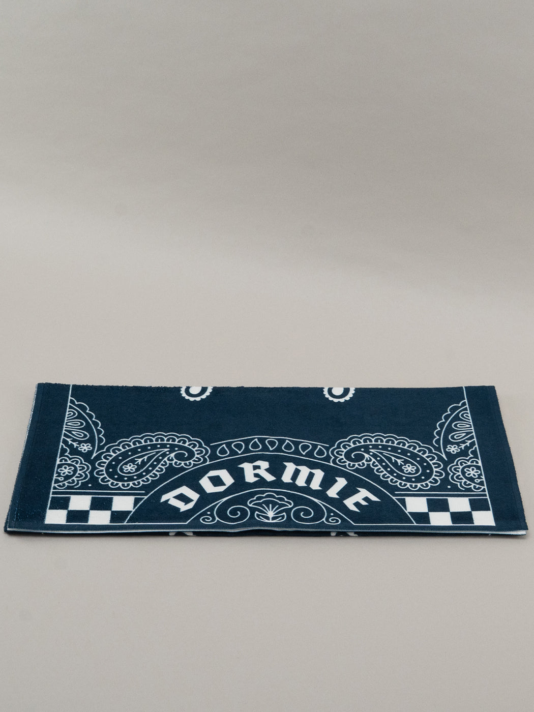 Paisley Towel - Navy