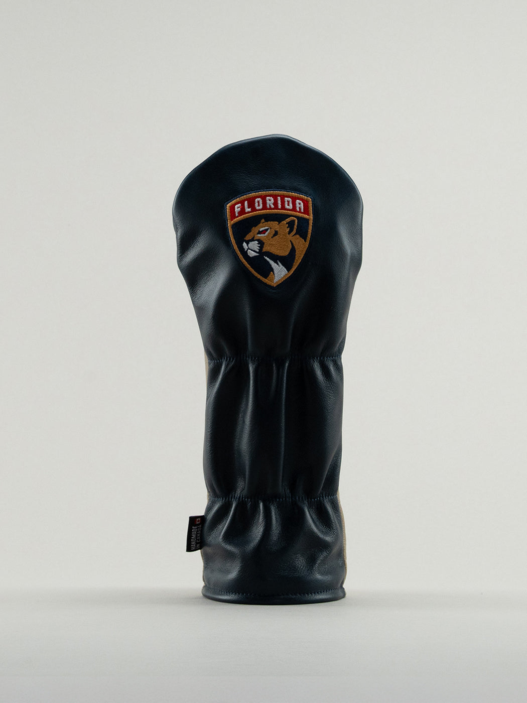 Reverse of Florida panthers Stanley Cup headcover