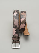 Italian Pebble Camouflage Belt - Desert