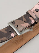 Italian Pebble Camouflage Belt - Desert