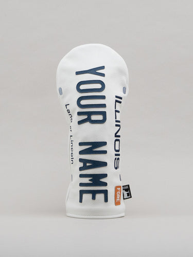 The Lincoln - Illinois License Plate Headcover