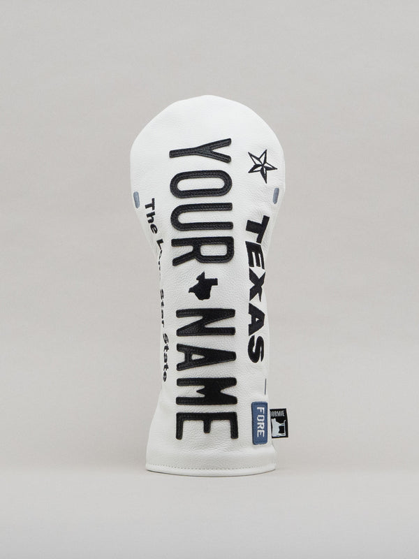 The Lone Star - Texas License Plate Headcover