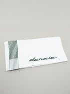 Dormie Signature Player's Towel - Green Stitch
