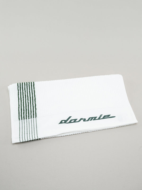 Dormie Signature Player's Towel - Green Stitch